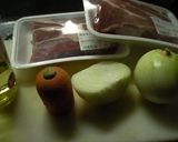 酢豚風ソース；豚肩肉のワイン蒸し。作り方1写真