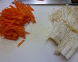 和風・豆腐の野菜あんかけ作り方1写真