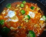 ベーコンときのこのトマト煮込み作り方7写真