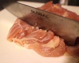 m鶏のカリカリチーズ焼き作り方1写真