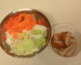 さつま揚げと白菜の煮浸し♡作り方1写真