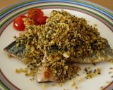 秋刀魚の香味パン粉焼き作り方7写真