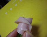 ハムの花☆お弁当に作り方4写真