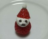 クリスマス♪簡単♪抹茶苺サンタケーキ♪作り方6写真