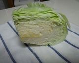 簡単レンジでキャベツ蒸し作り方1写真