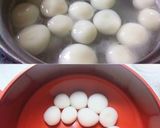 みるく白玉ぜんざい♡ポットパイ作り方3写真
