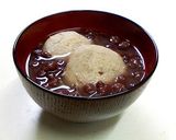 焼き蕎麦がきぜんざい作り方3写真