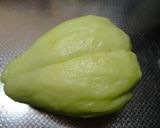 ハヤトウリとクラゲの酢の物作り方2写真