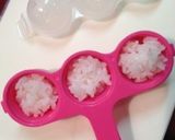 園児 お弁当 コロコロ雪だるまさん☃作り方1写真