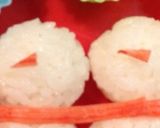 園児 お弁当 コロコロ雪だるまさん☃作り方3写真