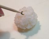 園児 お弁当 コロコロ雪だるまさん☃作り方6写真