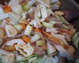 野菜がいっぱい♪三河の煮味噌作り方6写真