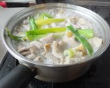 モツ煮込み(味噌)モツたっぷり作り方2写真