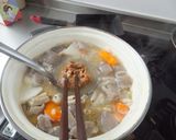 モツ煮込み(味噌)モツたっぷり作り方11写真