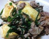 豚ニラ豆腐作り方7写真