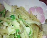 簡単！にんにくしょうゆマヨパスタ作り方3写真