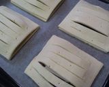 冷凍パイシートで簡単！桃のあずきパイ♪作り方10写真