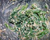 春菊の白和え作り方7写真