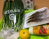鱈のほうれん草 包み蒸し作り方1写真