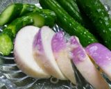 “塩麹”de色鮮やか☆漬け物盛り合わせ作り方5写真