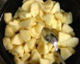 りんごとスイートポテトのパイ作り方3写真