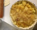 りんごとスイートポテトのパイ作り方4写真