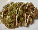 豚バラとキャベツのお好みソース焼き♪作り方4写真