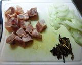 温玉で食べる☆変わり親子丼～中華風～作り方2写真