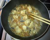 温玉で食べる☆変わり親子丼～中華風～作り方4写真
