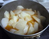 麻婆茄子の素で　大根の中華風煮物作り方3写真
