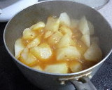 麻婆茄子の素で　大根の中華風煮物作り方4写真