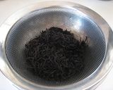 ひじきと大豆の炒め煮。作り方1写真