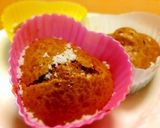 秋の味！バナナと木の実のカップケーキ作り方5写真