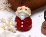 クリスマス＊イチゴサンタ作り方4写真