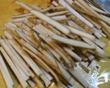 ごぼうとひじきの炒り豆腐作り方1写真