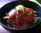 安い赤身マグロで簡単漬け丼作り方4写真