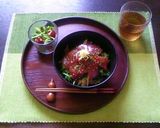 安い赤身マグロで簡単漬け丼作り方5写真