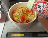 生姜風味のとろとろ中華春雨たまごスープ😋作り方2写真
