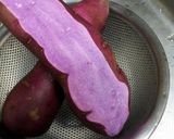 紫芋の水ようかん作り方1写真