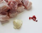 おうち飲茶✣豚バラ肉の豆鼓蒸し作り方2写真