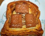 簡単♡焼きチョコパン作り方4写真