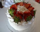しっとりふわふわスポンジケーキ 共立て作り方24写真