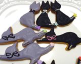 アイシングクッキー○ハロウィン○ネコ○作り方7写真