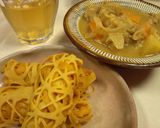 マレーシアの軽食　ロティジャラ作り方16写真