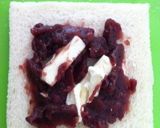 あずきとクリームチーズのサンド作り方1写真