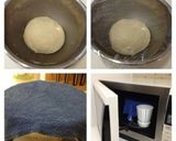 朝食~豆乳に中華饅頭(マントウ)作り方4写真