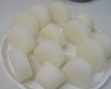 [簡単]味染み大根のおでん(下準備)作り方2写真