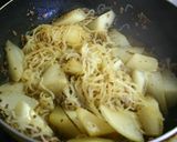 大根と挽肉と白滝の炒め煮作り方5写真