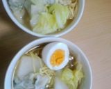 餃子入りラーメン作り方7写真