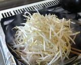 ヘルシーもやしと豚肉のおろし食べ作り方3写真